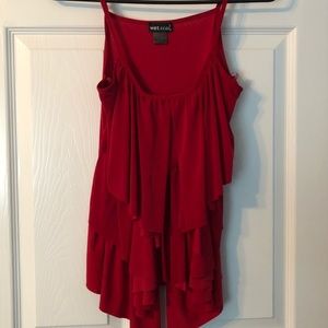 🛑Last Chance🛑Red Dressy Camisole